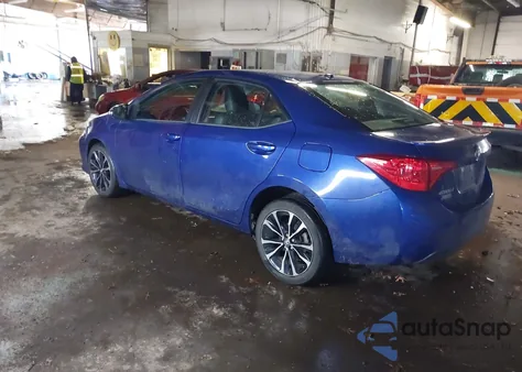 2018 Toyota Corolla Se from USA, damaged, VIN 2T1BURHE6JC012517